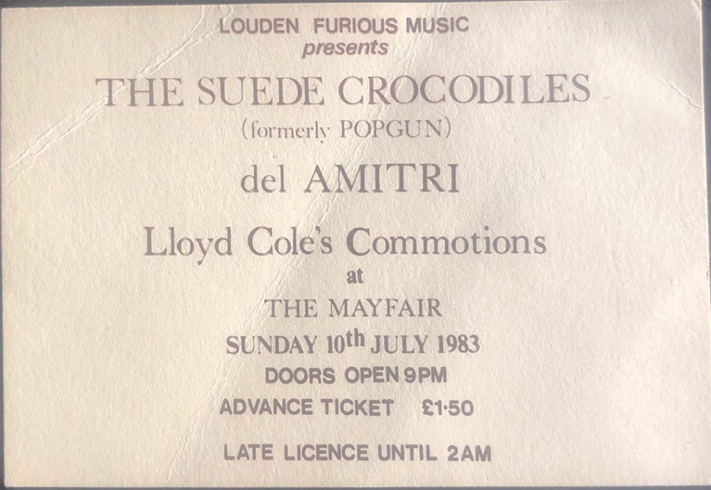The Mayfair - 10 July 1983