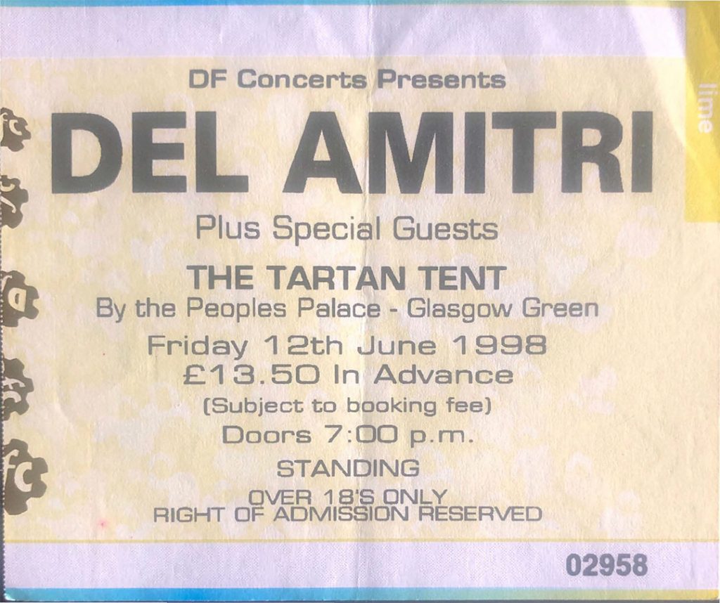 The Tartan Tent - 12 July 1998