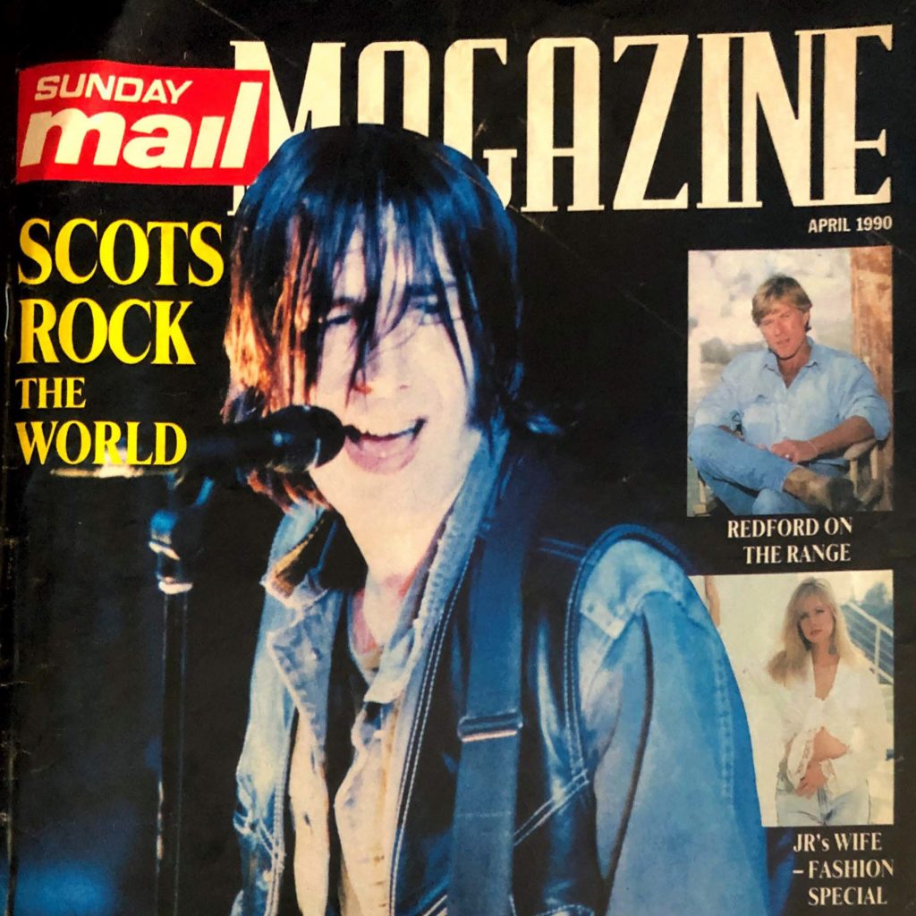 Del Amitri Sunday Mail Magazine 1990