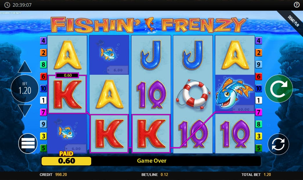 Fishin Frenzy game
